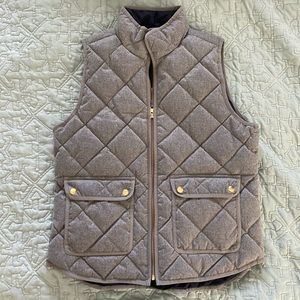 J. Crew quilted vest